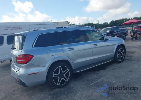 2017 Mercedes-Benz Gls 450 4Matic z USA, uszkodzony, nr VIN 4JGDF6EE4HA780805